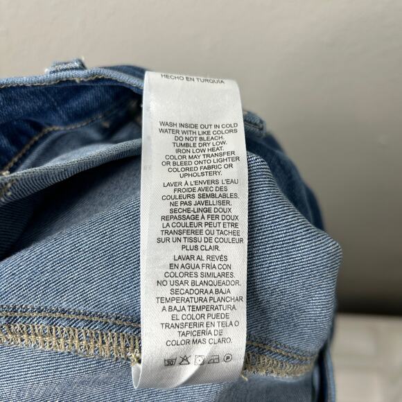 FRAME Le Sylvie Crop High-Rise Slim Straight Jeans Women’s Size 28 - Picture 12 of 13